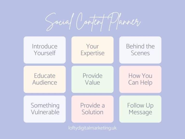 content planner for social media